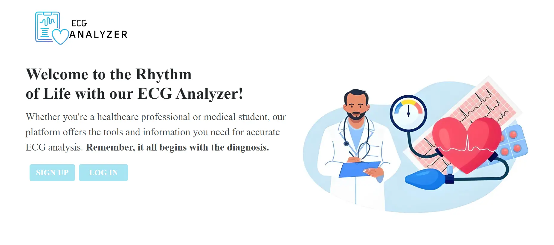 ECG Analyzer project